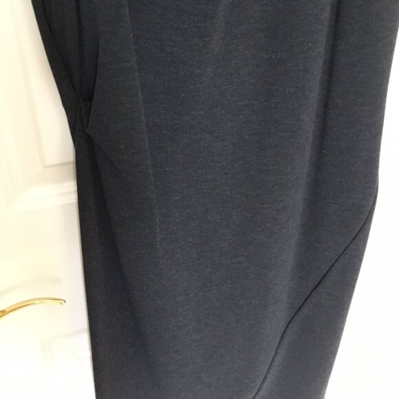 Knitted sheath dress in dark-grey melange, IT42 - Picture 8 of 9